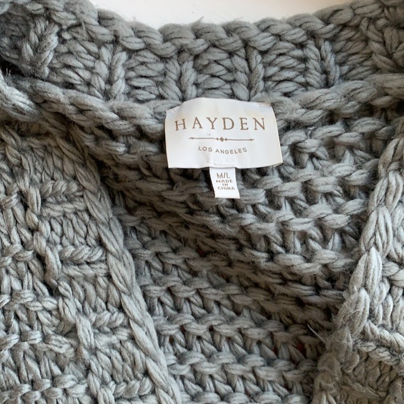 Hayden Los angles knitted sweater cardigan - Picture 2 of 5